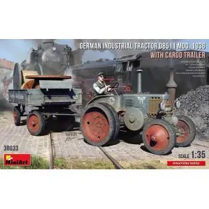 MINIART 1/35 German Ind.Tractor D8511 Mod. 1936 w.Cargo Trailer Miglior Prezzo