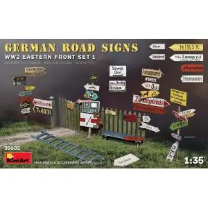 Bestseller MINIART 1/35 German Road Signs WW2 (Eastern Front Set 1)