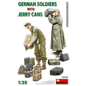 Promo Stagionale MINIART 1/35 German soldiers with Jerry cans