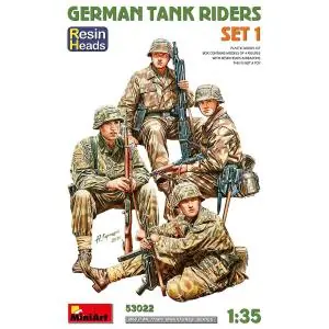 MINIART 1/35 German Tank Riders Set 1 (Resin heads) Acquista Ora