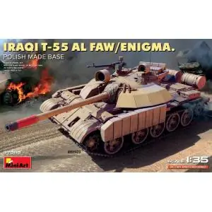 Offerta Del Giorno MINIART 1/35 Iraqi T-55 Al Faw/ Enigma. Polish Made Base