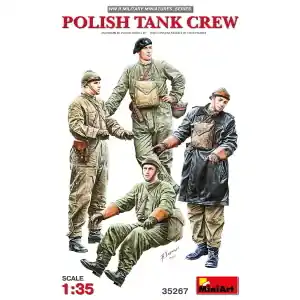 Ultimissimo Modello MINIART 1/35 Polish Tank Crew