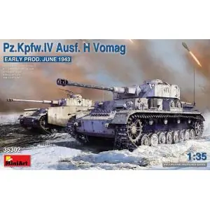 MINIART 1/35 Pz.Kpfw.IV Ausf. H Vomag. Early Prod. (June 1943) Promozione