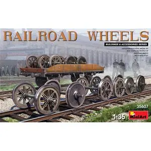 MINIART 1/35 Railroad wheels Offerta Speciale