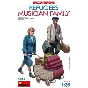 Promo Stagionale MINIART 1/35 Refugees. Musician family/Flüchtlinge. Musikerfam.