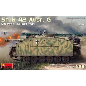 MINIART 1/35 StuH 42 Ausf. G Mid Prod (Jul-Oct 1943) Solo Oggi