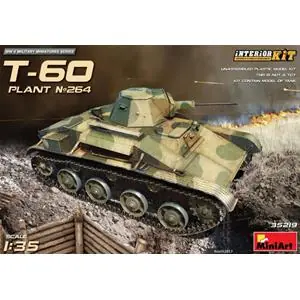 MINIART 1/35 T-60 Plant No.264, interior kit Nuova Collezione