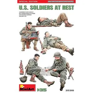 Sconto MINIART 1/35 U.S. Soldiers at Rest. Special Edition