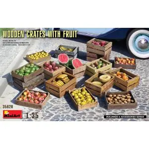 Occasione MINIART 1/35 Wooden Crates with Fruit