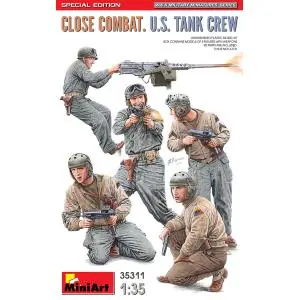 Prezzo Ridotto MINIART 1/35; Close Combat US Tank Crew (5 fig.)