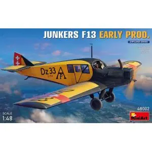 Quantità Limitata MINIART 1/48 Junkers F13. Early Prod.