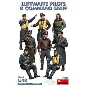 Miniart 1/48 Luftwaffe Pilots and Command Staff Compra Oggi Stesso