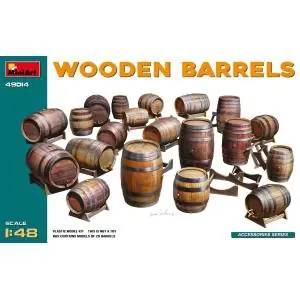 Affare MINIART 1/48 Wooden barrels / Holzfässer