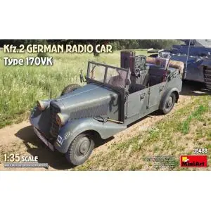 Nuovo Arrivo MINIART 1 35 Kfz.2 German Radio Car Type 170VK