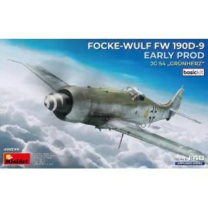 MINIART 1 48 Focke-Wulf Fw 190D-9 early Prod. JG54 - Basic Kit Occasione