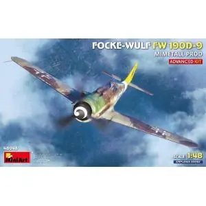 Ultimissimo Modello Miniart 1 48 Focke-Wulf Fw 190D-9. Mimetall Prod.-Advanced Kit