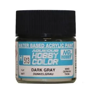 Pagamento Sicuro Mr Hobby -Gunze Aqueous Hobby Colors (10 ml) Dark Gray "Dunkelgrau