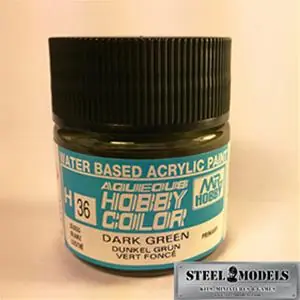 Mr Hobby -Gunze Aqueous Hobby Colors (10 ml) Dark Green Miglior Prezzo