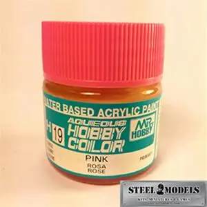 Nuova Collezione Mr Hobby -Gunze Aqueous Hobby Colors (10 ml) Pink