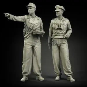 Non Perdere PANZERART 1 35 German tanker close combat Set