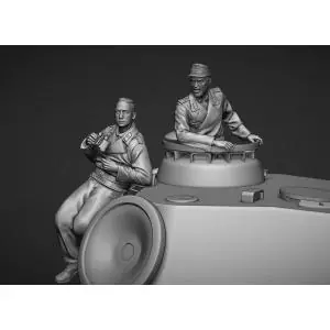 PANZERART 1 35 Normandy Panther crew set Novità