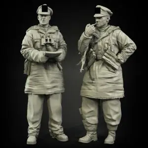 PANZERART 1 35 Waffen-SS Anorakanzug officers set Reso Gratuito