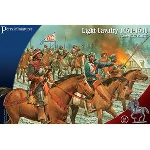 Sconto Perry Miniatures 28mm; Cavalleria Leggera 1450-1500 (12 figure a cavallo)