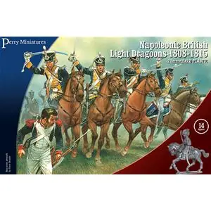 Perry Miniatures 28mm; Dragoni Leggeri Inglesi Napoleonici 1808-1815 Reso Gratuito