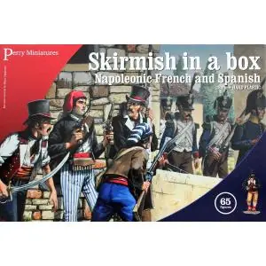 Perry Miniatures 28mm; due unità di schermaglia contrapposte per la Guerra d‘Indipendenza Spagnola (1807-1814) - 65 MINIATURE Economico