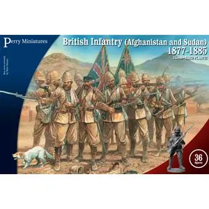 Pagamento Sicuro Perry Miniatures 28mm; Fanteria Britannica in Afghanistan e Sudan 1877-85