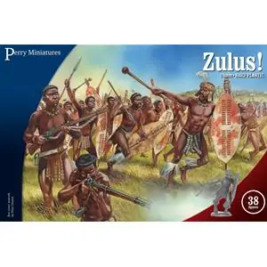Prezzo Conveniente Perry Miniatures 28mm; Zulu (38 guerrieri)