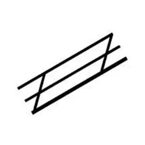 Plastruct ringhiere in stirene a 45° scala G (1 24) mm.44,5x76,2x600L - pezzi 1 per conf Compra Oggi Stesso