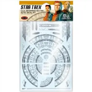 Occasione POLAR LIGHT 1 1000 Star Trek Discovery U.S.S. Enterprise Decal Set