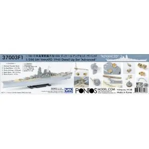 Prezzo Scontato Pontos Model; 1 350; IJN YAMATO 1945 Advanced Add-on Set "Advanced"