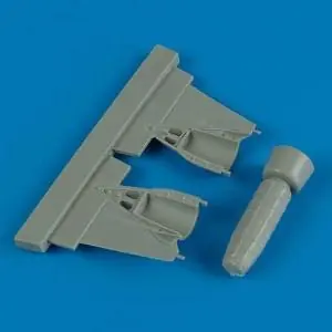Di Tendenza Quickboost 1 32 Mig-23 Flogger Brake Chute- Bremsfallschirm