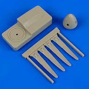 Solo Oggi Quickboost 1 48 P-51B/C/D MUSTANG PROPELLER W/TOOL
