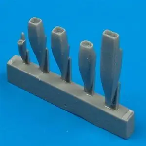 Quickboost 1 48 Su-22M4 air cooling scoops für Kopro Bausatz Prezzo Scontato