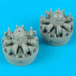 Quickboost 1 72 C-47 Dakota engines (for Italeri) für Italeri Baus Affare