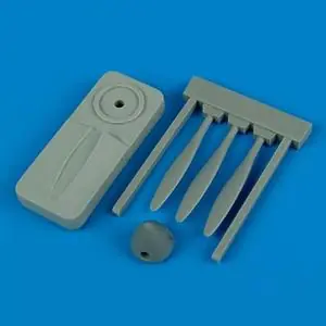Promozione Quickboost 1 72 Hurricane de havilland propeller w/tool für Hasega