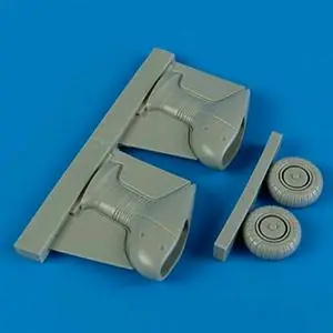 Quickboost 1 72 JUNKERS JU 87G STUKA CORRECT SPATTED UNDERCARRIAGE Sconto