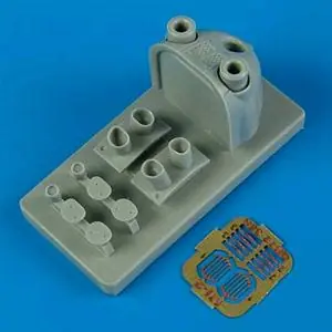 Non Perdere Quickboost 1 72 MI-2 HOPLITE SET (AIR INTAKE, EXHAUST, F.O.D.)