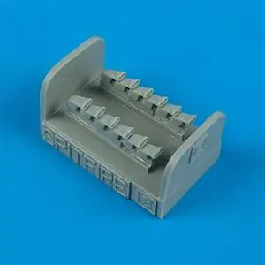 Quickboost 1 72 Spitfire Mk.IX exhausts - fishtall für Hasegawa Ba Reso Gratuito