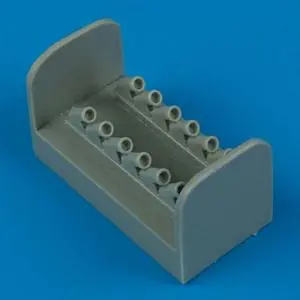 Bestseller Quickboost 1 72 Spitfire Mk.XIV exhaust - Round (ACA)