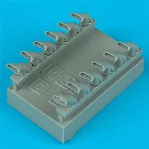 Quickboost scala 1 48 ; P-39C/D exhaust - EDUARD Scelto Dai Clienti