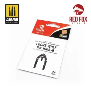 Red Fox Studios 1/32 Focke Wulf Fw 190A-6 (for Hasegawa kit) Reso Gratuito