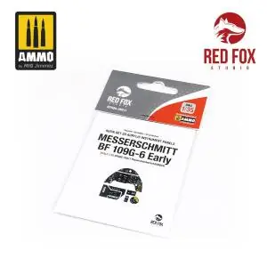 Occasione Imperdibile Red Fox Studios 1/35 Messerschmitt Bf 109G-6 (for Border kit)