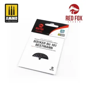 Red Fox Studios 1/48 Bücker Bü-181 Bestmann (for Special Hobby kit) Saldi