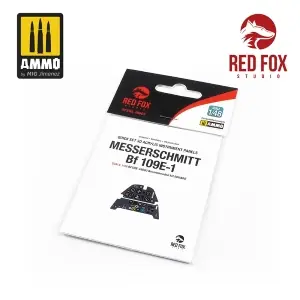 Red Fox Studios 1/48 Messerschmitt Bf 109E-1 (for Eduard kit) Must-Have