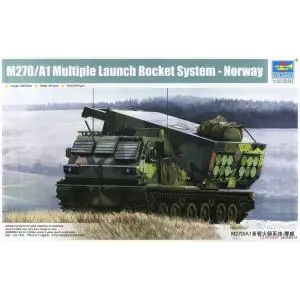 Popolare TRUMPETER 1/35 M270/A1 Multiple Launch Rocket System - Norway