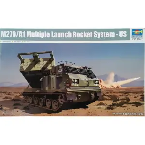 Reso Gratuito TRUMPETER 1/35 M270A1 Multiple Launch Rocket System - US